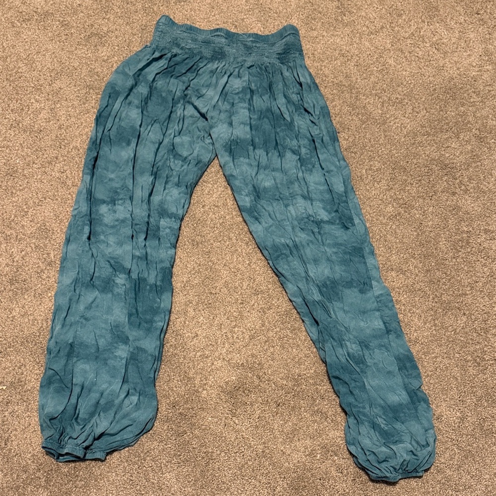 Lotus and Luna Tye Die Blue Bottoms